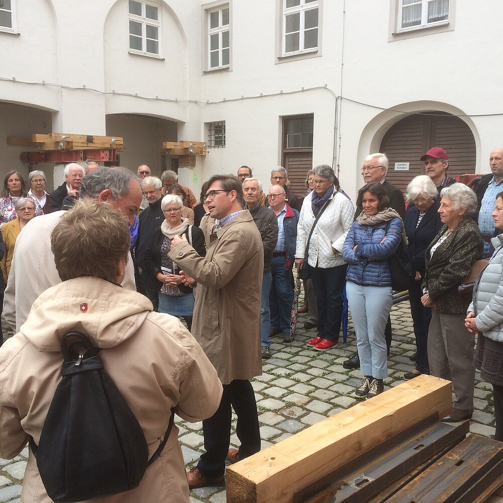Tag des offenen Denkmals 2017 in Günzburg – Führung durch das Schloss mit Dr. Niethammer (Ortskuratoriumsmitglied)